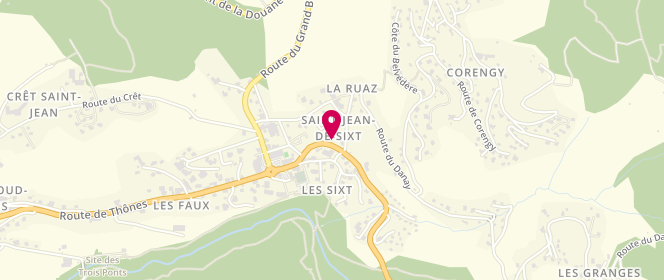 Plan de Access - TotalEnergies, 223 Route de la Clusaz Rn.509, 74450 Saint-Jean-de-Sixt