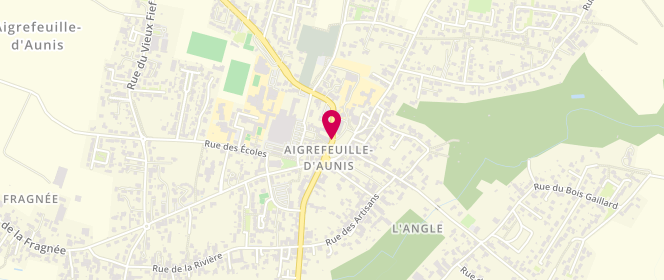 Plan de Access - TotalEnergies, 37 Bis Place de la République, 17290 Aigrefeuille-d'Aunis