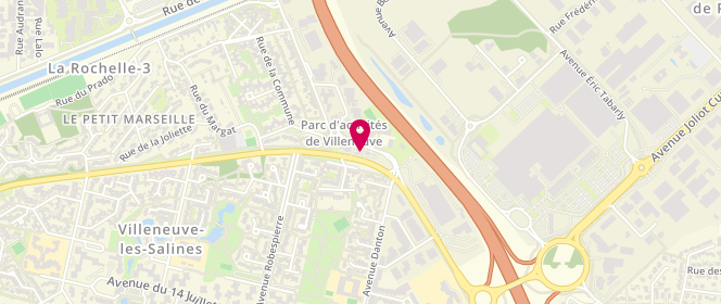 Plan de Access - TotalEnergies, Avenue Jean-Paul Sartre, 17000 La Rochelle