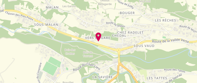 Plan de Access - TotalEnergies, Route de la Vallée du Giffre, 74250 Fillinges