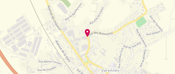 Plan de PowerFuel 24/24 - LIDL, 90 Avenue de Chazeuil, 03150 Varennes-sur-Allier