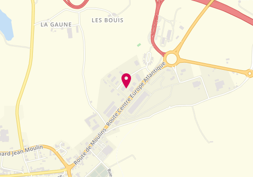Plan de SAS mpm - ENI, Route de Moulins, 03390 Montmarault