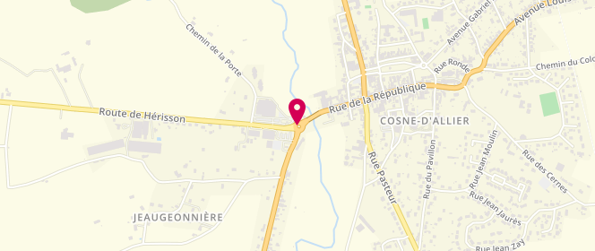 Plan de Market, Route de Hérisson, 03430 Cosne-d'Allier