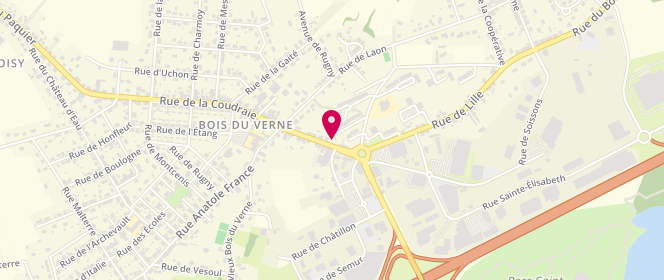 Plan de Station du Guide, 5 Rue de la Coudraie, 71300 Montceau-les-Mines