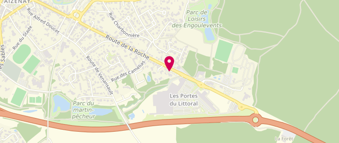 Plan de Access - TotalEnergies, Route de la Roche, 85190 Aizenay
