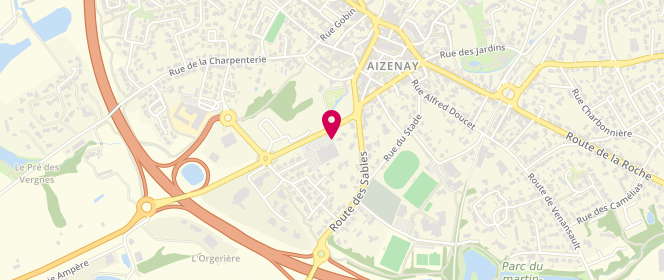 Plan de Intermarche Aizenay, 7 Route de Saint-Gilles, 85190 Aizenay