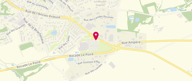 Plan de Leclerc Psv, 48 Boulevard des 2 Moulins, 85170 Le Poiré-sur-Vie