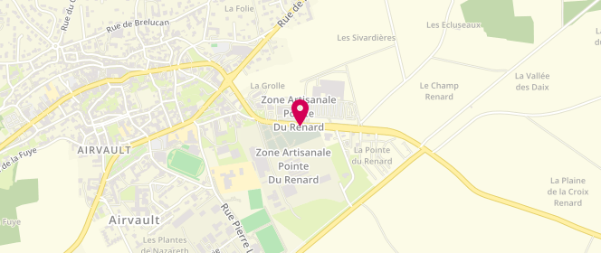 Plan de Intermarché, Route de Poitiers, 79600 Airvault