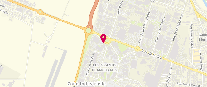 Plan de Access - TotalEnergies, Zone Industrielle Rue de la Fée Verte, 25300 Pontarlier