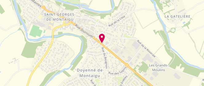 Plan de Avia - Mj Beleteau, 89 Rue Durivum, 85600 Saint-Georges-de-Montaigu