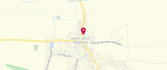 Plan de Intermarché Contact SYDO, Zone Aménagement des Plantes, 71350 Saint-Loup-Géanges