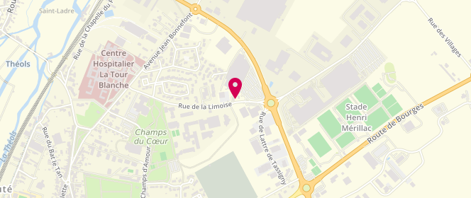 Plan de Leclerc LIMOISE-DISTR, Rue de la Limoise, 36100 Issoudun