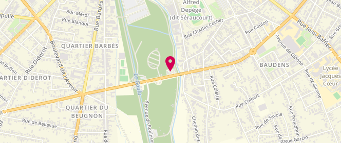 Plan de Access - TotalEnergies, Boulevard de l'Industrie, 18000 Bourges