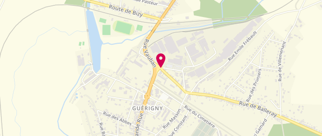 Plan de Intermarche Guerigny, Rue de l'Anessan, 58130 Guérigny