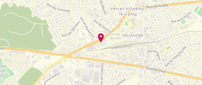 Plan de Sa Anaco, Rue du Maréchal de Lattre de Tassigny, 25800 Valdahon