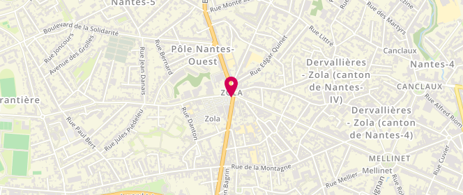 Plan de Avia, 110 Boulevard Égalite (Place Zola), 44100 Nantes