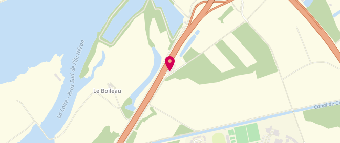 Plan de Access - TotalEnergies, 226 Boulevard de la Loire, 44115 Basse-Goulaine