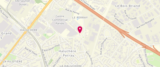 Plan de E.leclerc Paridis Perray, 95 Rue du Perray, 44300 Nantes