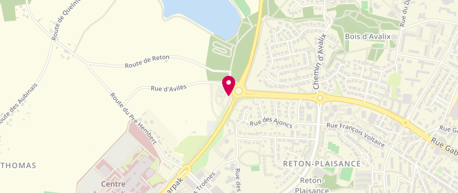 Plan de Access - TotalEnergies, 5 Boulevard Georges Charpak, 44600 Saint-Nazaire