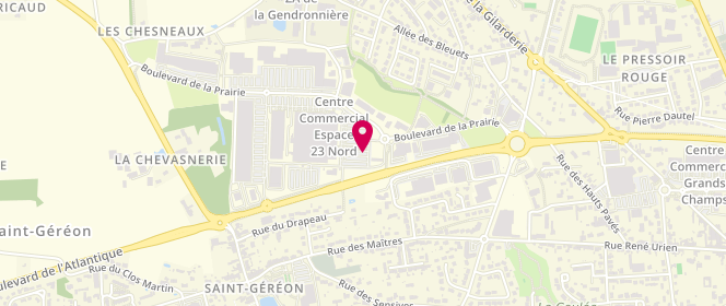 Plan de E.leclerc ANCENIS, Espace 23 Saint-Gereon, 44150 Ancenis