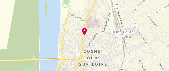 Plan de Carrefour Market, 58 Rue du Maréchal Leclerc, 58200 Cosne-Cours-sur-Loire