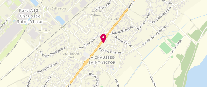 Plan de Carrefour Market, 1 Route Nationale 152, 41260 La Chaussée-Saint-Victor