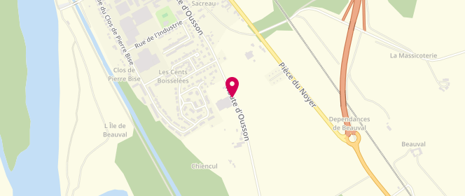 Plan de Carrefour Market, Route d'Ousson, 45250 Briare