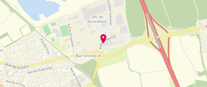 Plan de Intermarché JOFRINETTE, Carrefour de l'Europe, 68870 Bartenheim