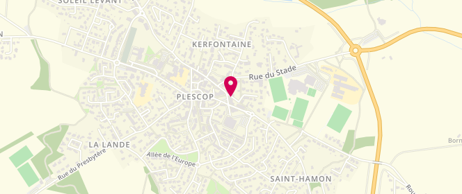 Plan de Carrefour Contact, 6 Rue du Verger, 56890 Plescop