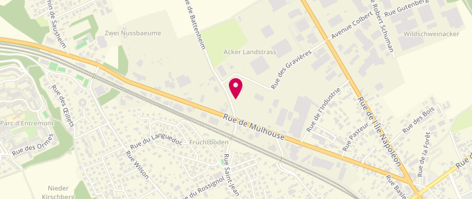 Plan de Leclerc RIXDIS 2, 64 Rue de Mulhouse, 68170 Rixheim