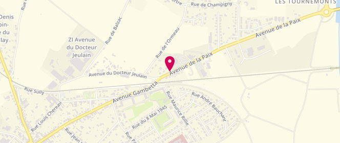 Plan de Intermarche Montoire Sur le Loir, Avenue de la Paix, 41800 Montoire-sur-le-Loir