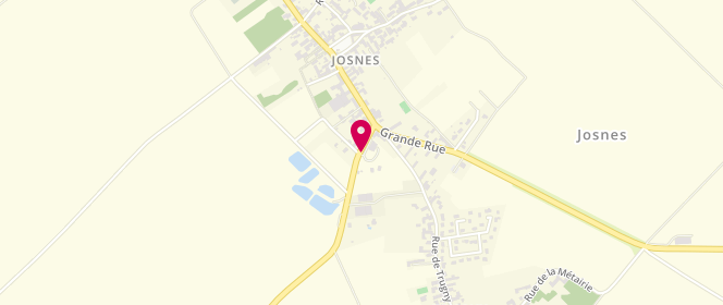 Plan de Access - TotalEnergies, Route de Mer, 41370 Josnes