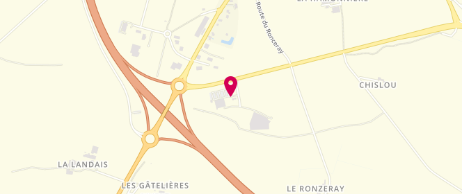 Plan de Intermarche Juguero, Zone Artisanale du Ronzeray, 35640 Martigné-Ferchaud