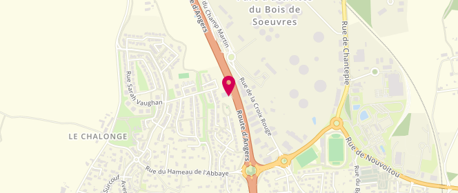 Plan de Access - TotalEnergies, Route de Rennes, 35770 Vern-sur-Seiche