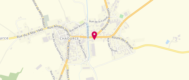 Plan de Atac STATION Bi1, 13 Route de Troyes, 10210 Chaource