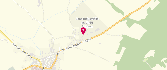 Plan de Carrefour Express du MONT DES FOURCHES, Zone Artisanale du Cheri Buisson, 88320 Lamarche