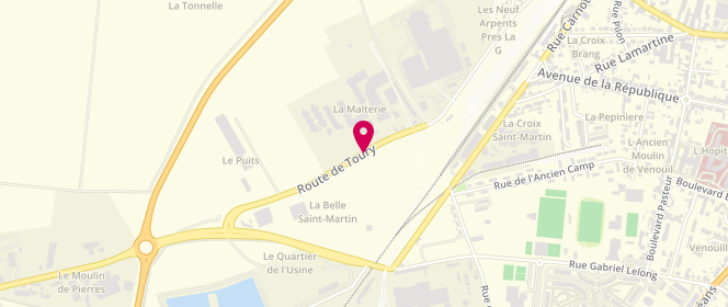 Plan de Intermarché, Zone Aménagement de Morailles, 45300 Pithiviers-le-Vieil