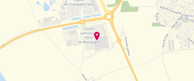 Plan de Avia Xpress, Centre Commercial Champbertrand, 89100 Sens