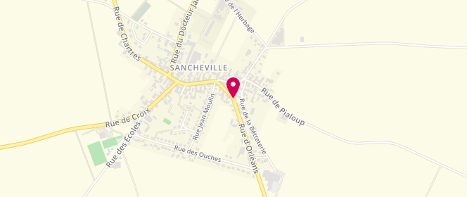 Plan de Gulf Sancheville, 25 Rue d'Orléans, 28800 Sancheville