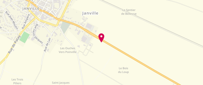 Plan de Intermarche Janville, 14 Avenue du Général de Gaulle, 28310 Janville