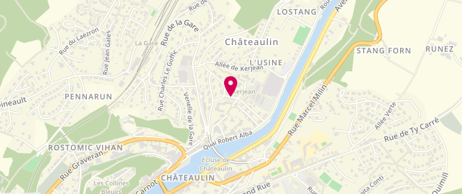 Plan de Leclerc chateaulin, Place Kerjean, 29150 Châteaulin