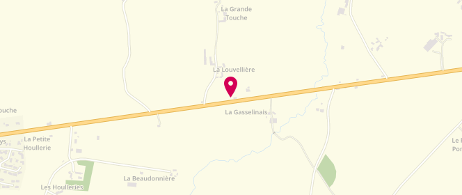 Plan de Access - TotalEnergies, Route de Mayenne, 53500 Ernée