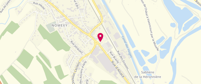 Plan de Colruyt DATS NOMEXY, 68 Rue d'Alsace, 88440 Nomexy