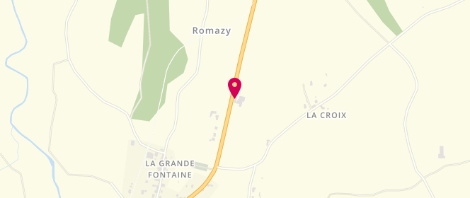 Plan de Access - TotalEnergies, Route du Mont Saint Michel - Rn.175, 35490 Romazy