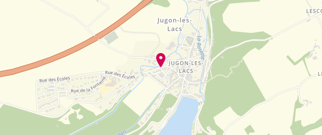 Plan de CARREFOUR EXPRESS Jugon-les-Lacs, 21 Ter, Rue de Penthièvre, 22270 Jugon-les-Lacs