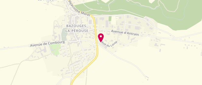 Plan de Utile bazouges la perouse, Route de Saint Remy du Plain, 35560 Bazouges-la-Pérouse