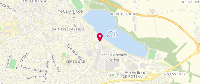 Plan de Carrefour ST RENAN, Rue du Pont de Bois, 29290 Saint-Renan