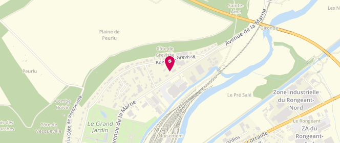 Plan de Intermarche Joinville, Avenue de la Marne, 52300 Joinville