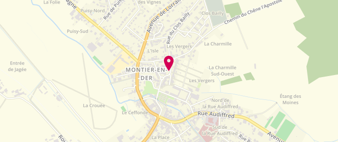 Plan de Intermarché EMIDER, Zone Industrielle Les Patis, 52220 Montier-en-Der