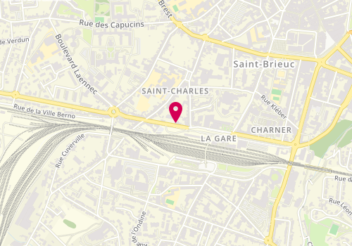Plan de TotalEnergies RELAIS SAINT-BRIEUC CHARNER, 44, Boulevard Charner, 22000 Saint-Brieuc